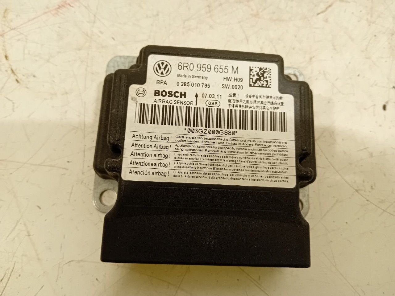 Airbag module Volkswagen Polo
