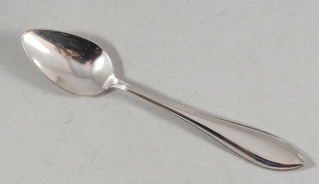 Zilveren Theelepel Puntfilet antiek 835 zilver, Ophalen of Verzenden, Zilver