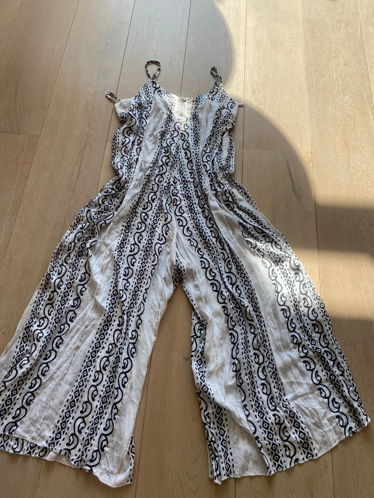 Jumpsuit boho ibiza one size nieuw, Ophalen of Verzenden, Nieuw, Maat 38/40 (M), Wit