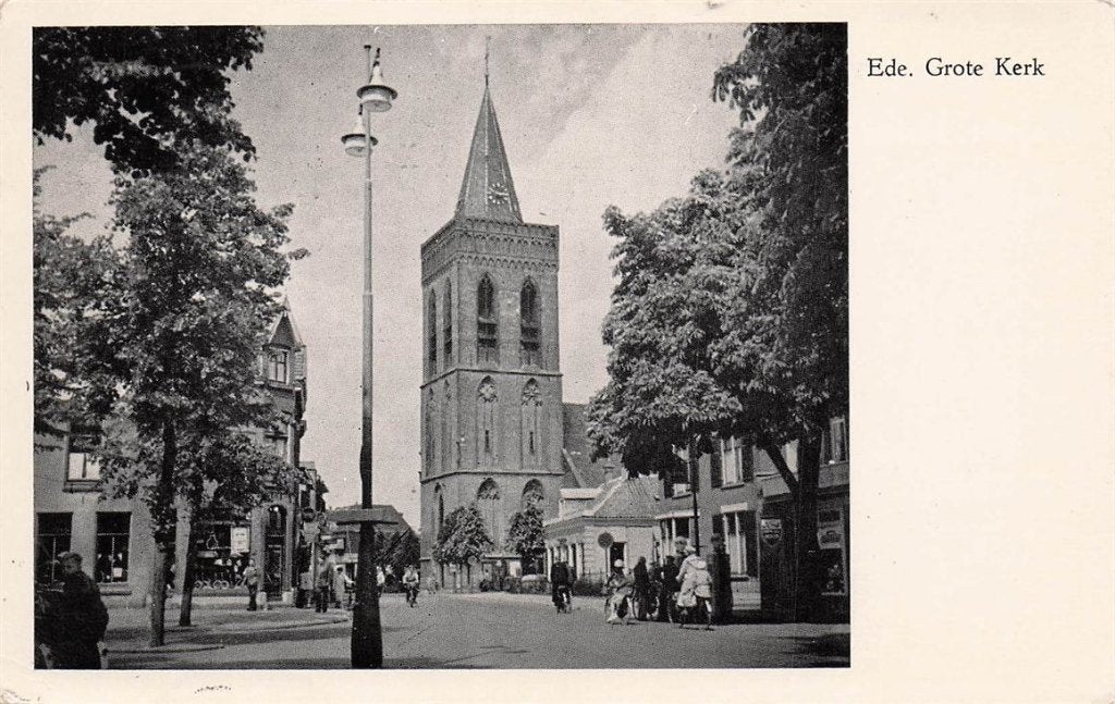 702-193-005 Ede Grote Kerk, Verzamelen, Ansichtkaarten | Nederland, Gelderland, Voor 1920, Verzenden