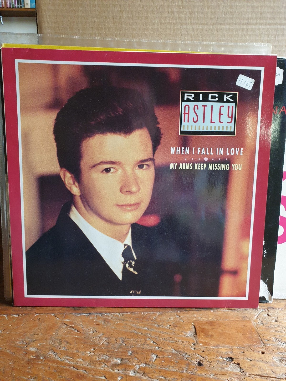 Rick Astley - When i Fall in Love, maxi single (M1), Ophalen of Verzenden, Gebruikt, 12 inch, Overige typen
