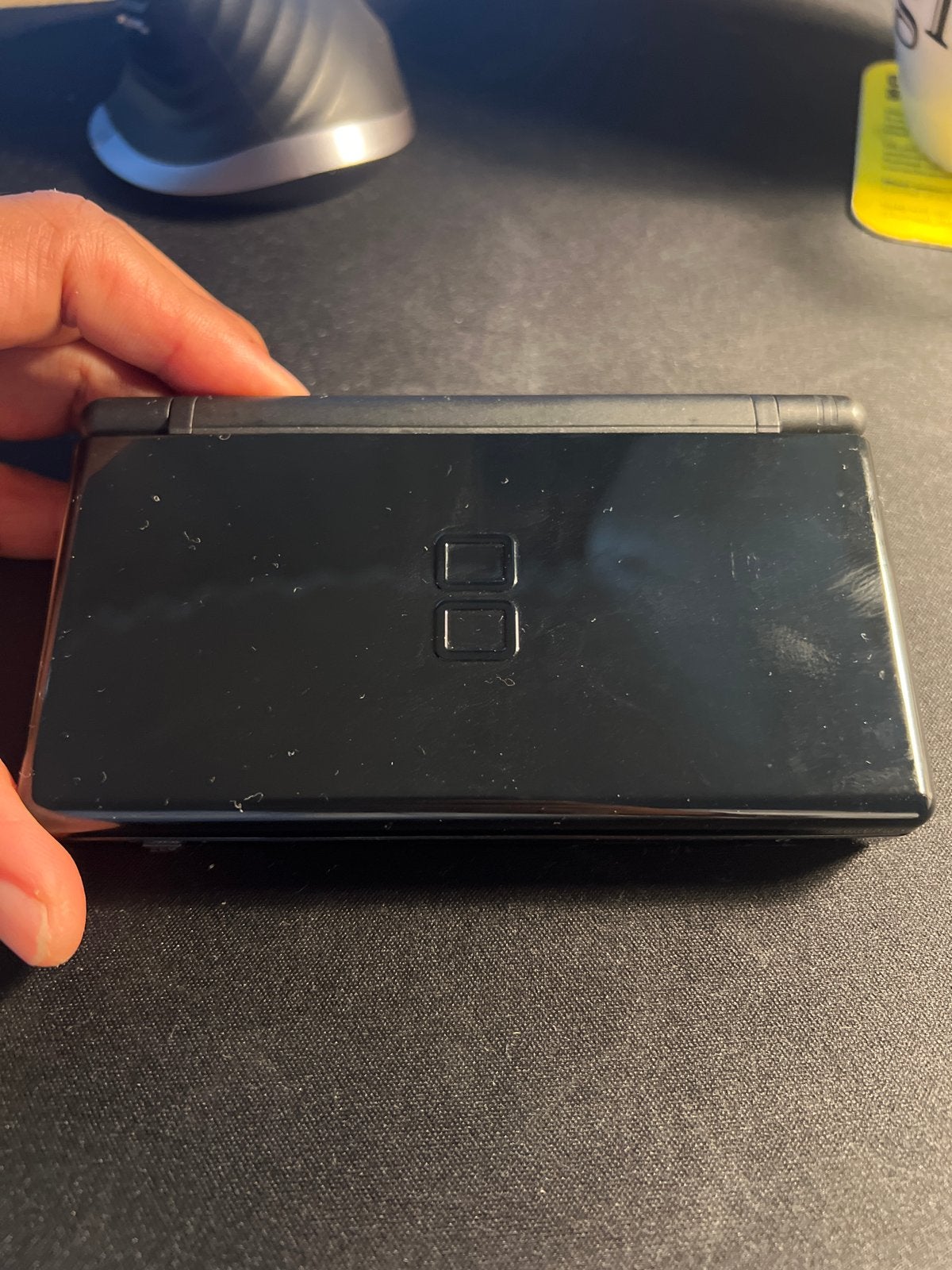 Nintendo DS Lite Zwart - Goede staat, Spelcomputers en Games, Ophalen of Verzenden, Zo goed als nieuw, Zwart, DS Lite