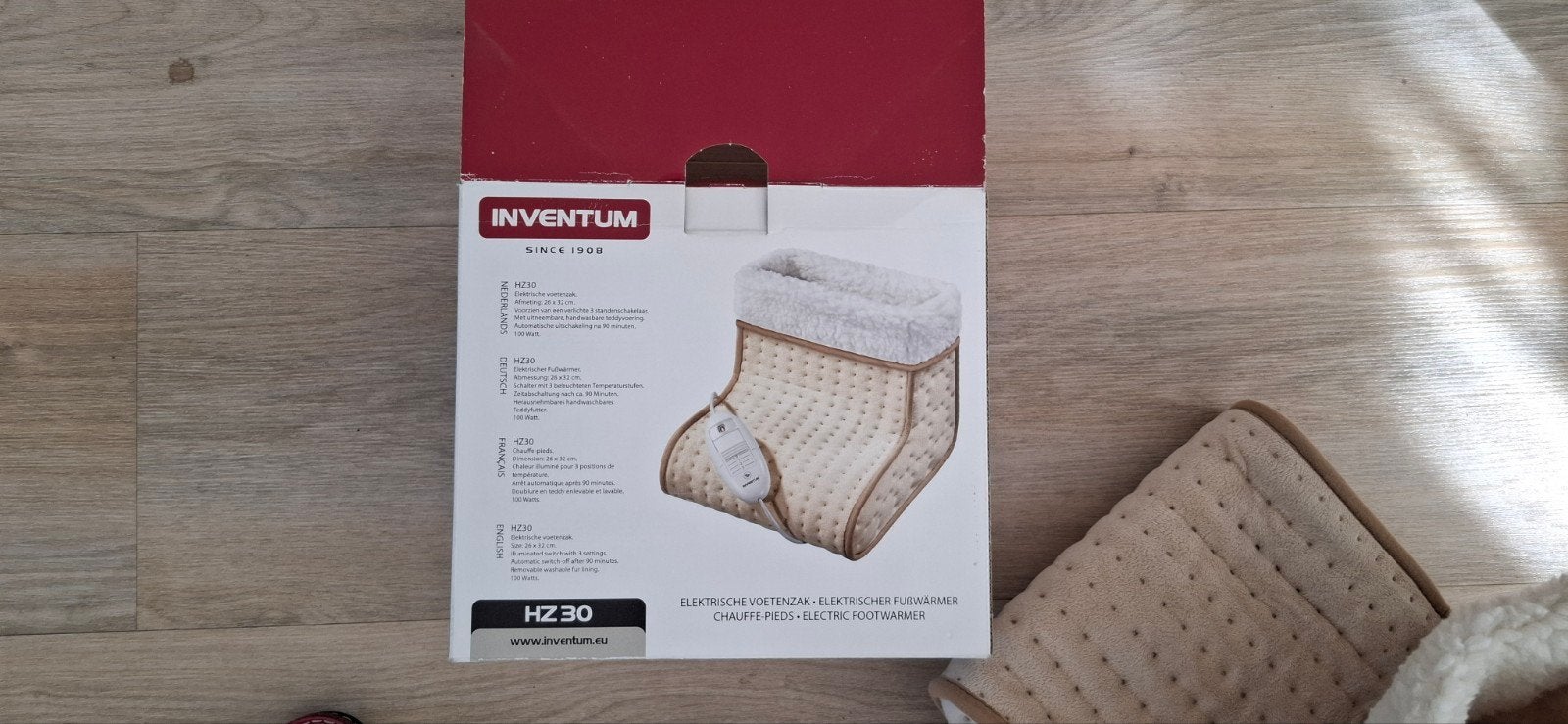 Inventum HZ30 elektrische voetenwarmer, Ophalen of Verzenden