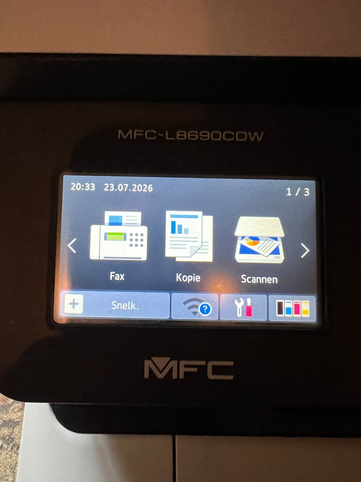 Brother MFC-L8690CDW All-in-One Laserprinter, Computers en Software, Ophalen, Gebruikt, Faxen, All-in-one