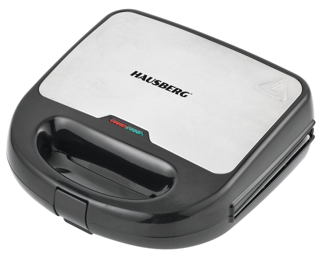 Hausberg HB-3514IN 3-in-1 Snackmaker 700-800W, Uitneembare platen, Verzenden, Koningshoek 19a, 5094CD, Lage Mierde, Nieuw