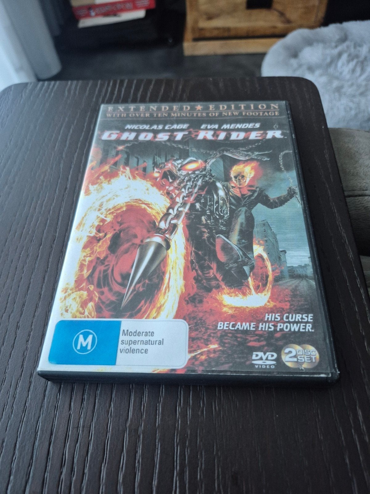 Ghost Rider Extended Edition DVD - Nicolas Cage, Vanaf 16 jaar, Actiethriller, Ophalen of Verzenden, Spaans