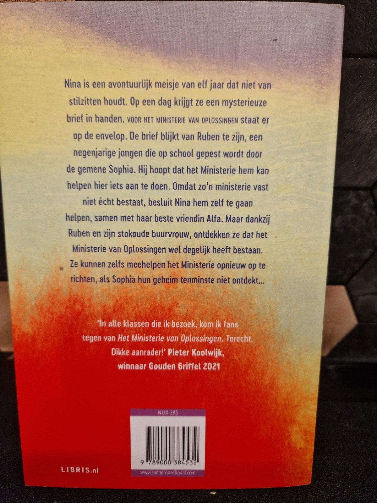 Het Ministerie van Oplossingen - Sanne Rooseboom, Ophalen of Verzenden, Zo goed als nieuw, Sanne Rooseboom, Fictie algemeen
