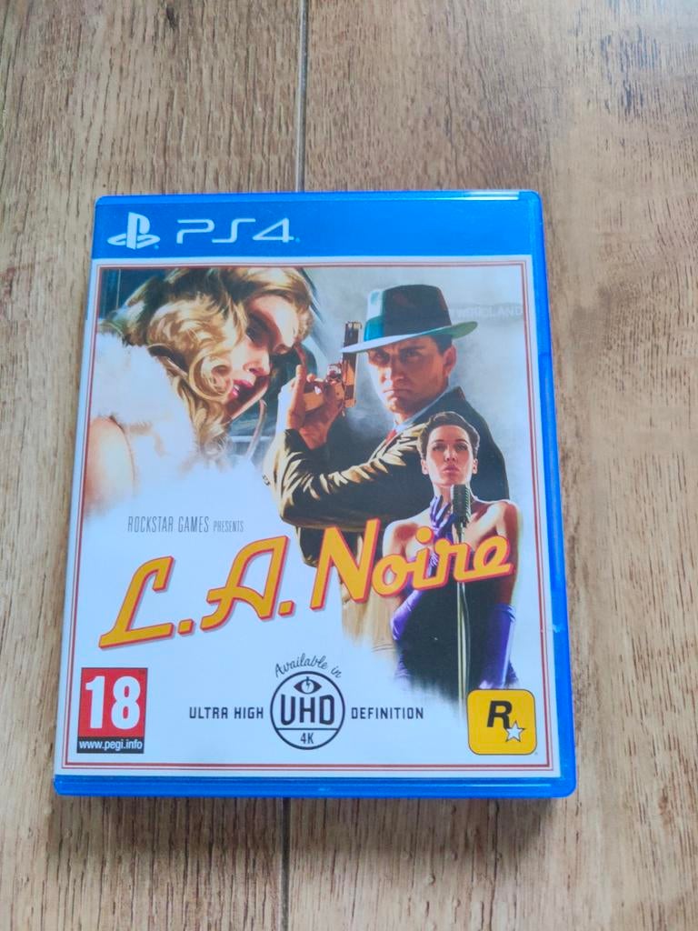 PS4 spel - L.A. Noire, Spelcomputers en Games, Avontuur en Actie, Vanaf 18 jaar, 1 speler, Ophalen of Verzenden