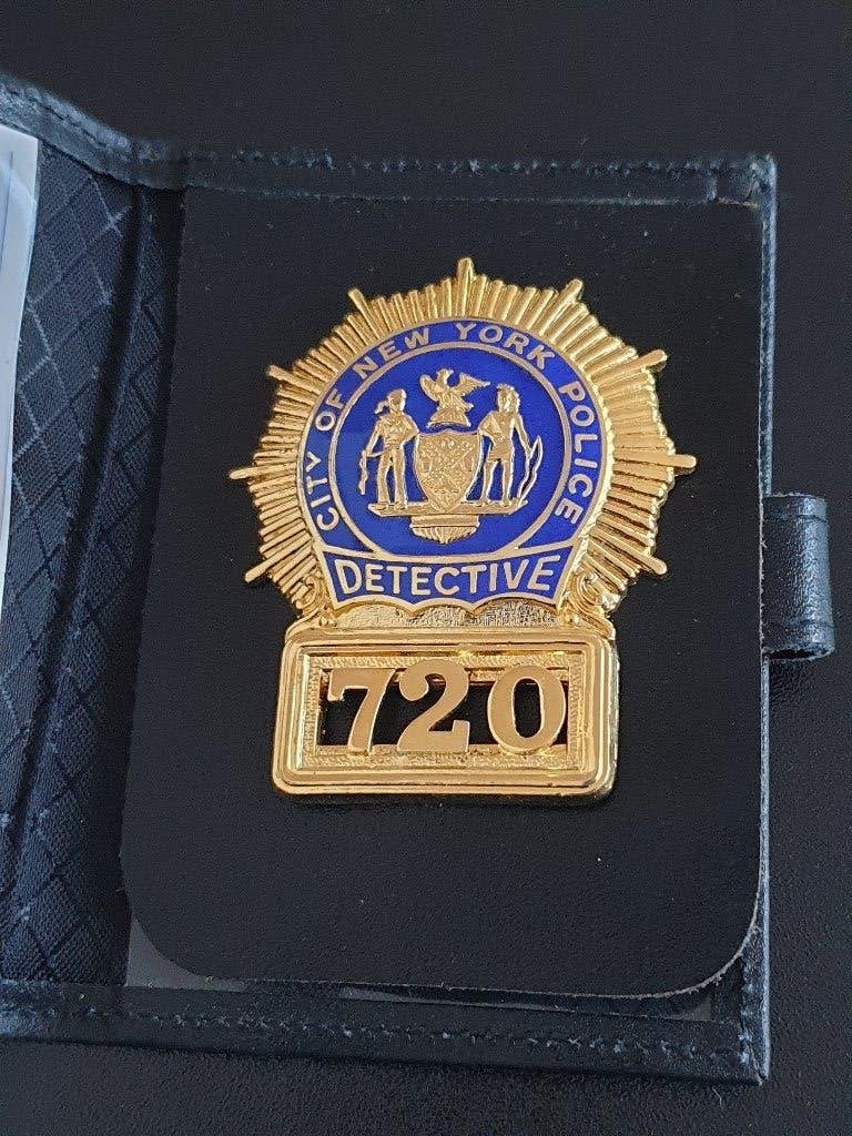 City of New York Police wallet and badge, Verzenden, Amerika, Embleem of Badge