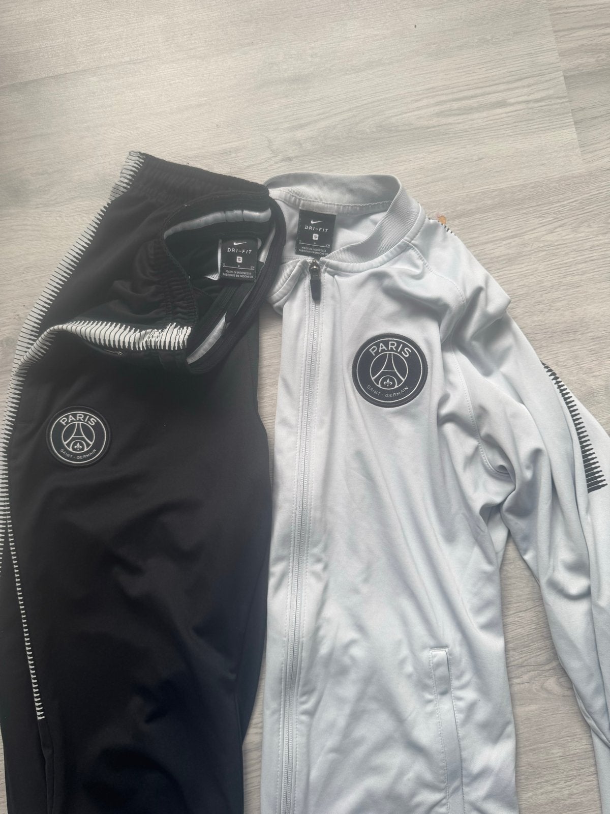 Nike Paris Saint-Germain Trainingspak Maat S, Ophalen of Verzenden, Maat 36 (S), Grijs, Fitness of Aerobics