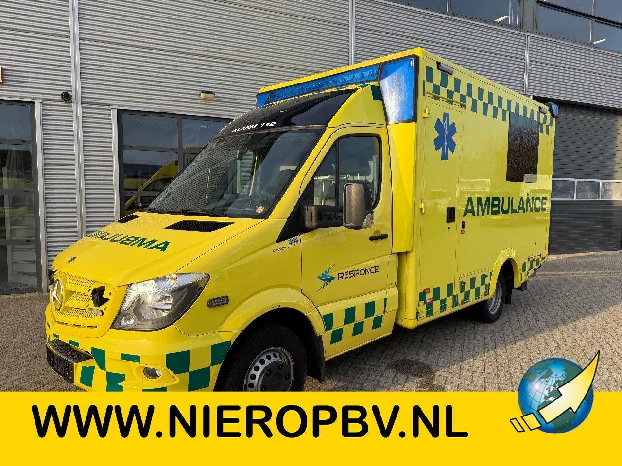 Mercedes-Benz Sprinter 519CDI Special Ambulance Laadklep Aut, Automaat, Gebruikt, 190 pk, Bedrijf