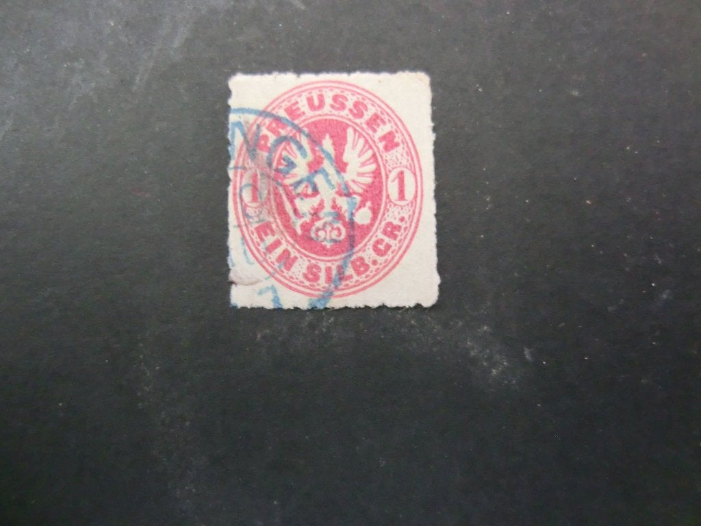Pruisen nr. 16a Gestempeld,, Ophalen of Verzenden, Duitse Keizerrijk, Gestempeld