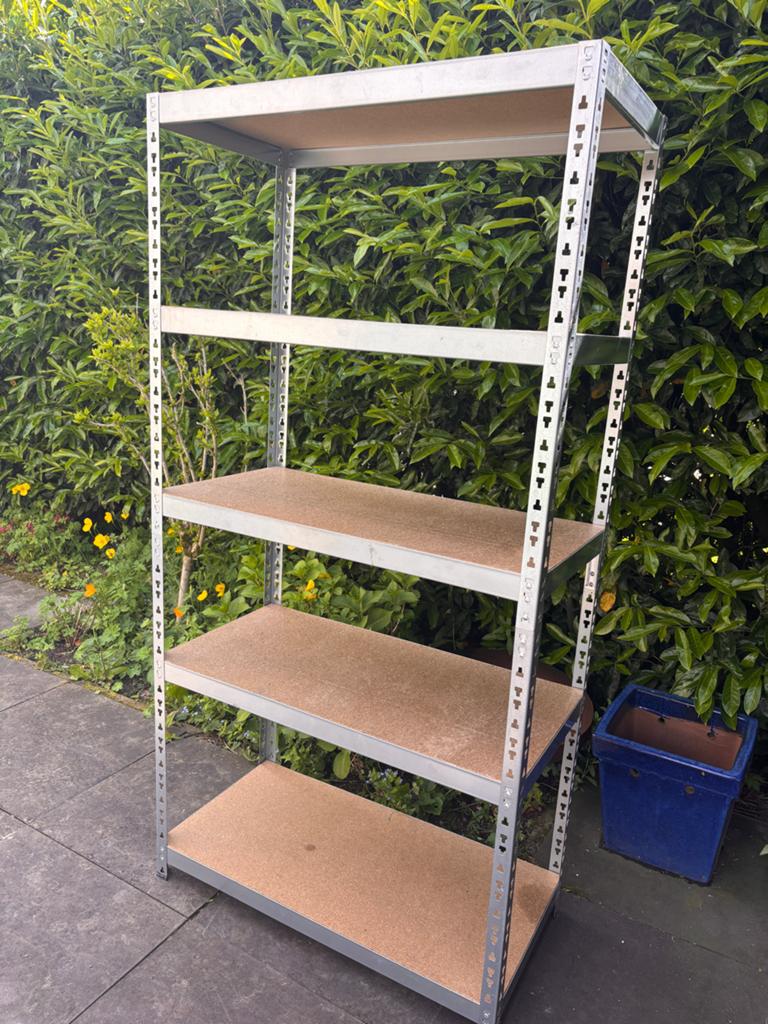 Stellingkast 45x90x180 cm - Ideaal voor opslag, Ophalen, Gebruikt