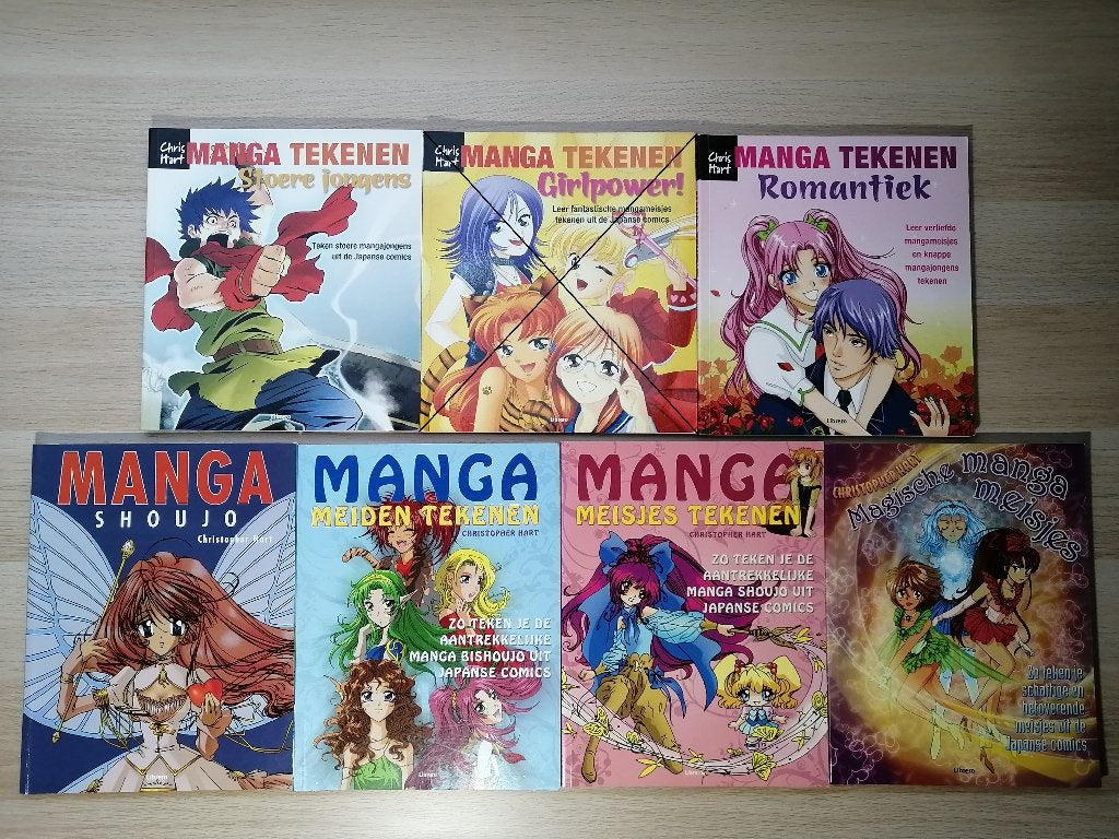 Tekenboeken - Manga - Christopher Hart, Verzenden, Zo goed als nieuw, Boek of Gids