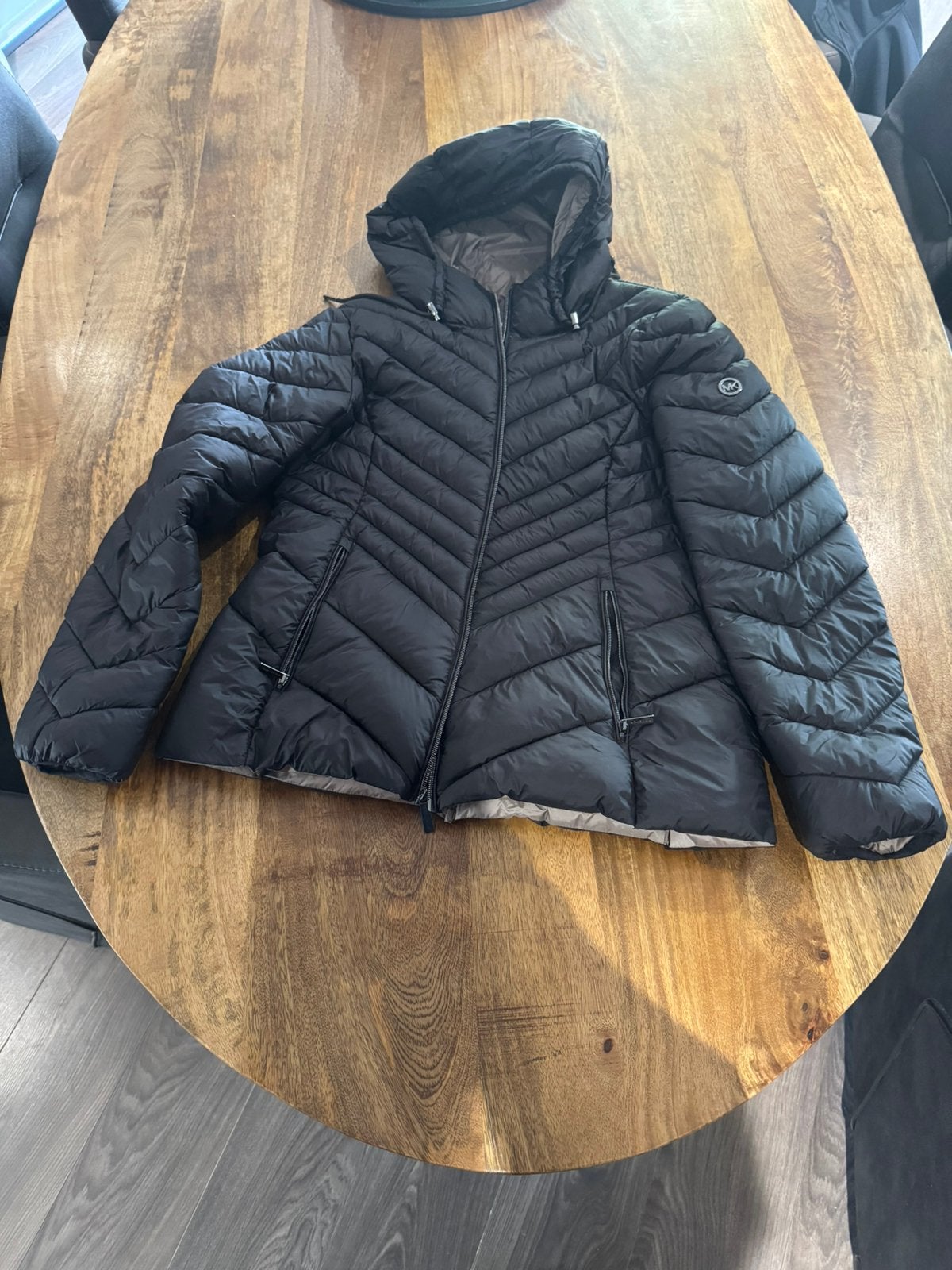 Micheal kors jas maat M, Ophalen, Nieuw, Maat 38/40 (M), Zwart