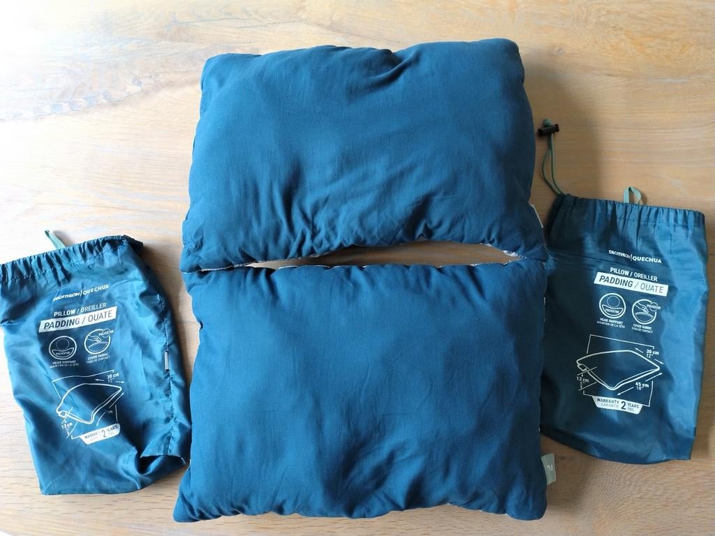 Decathlon Quechua Kampeerkussens - Set van 2, Ophalen of Verzenden, Zo goed als nieuw