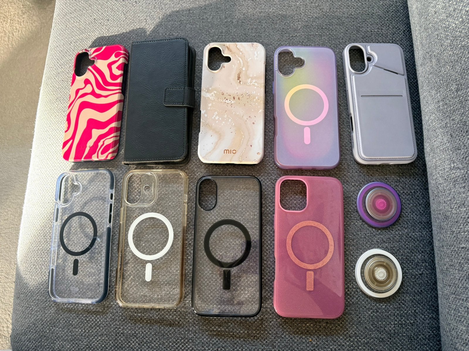 9x hoesje iphone 16 plus, IPhone 16 Plus, Hoesje of Tasje, Ophalen of Verzenden, Burga