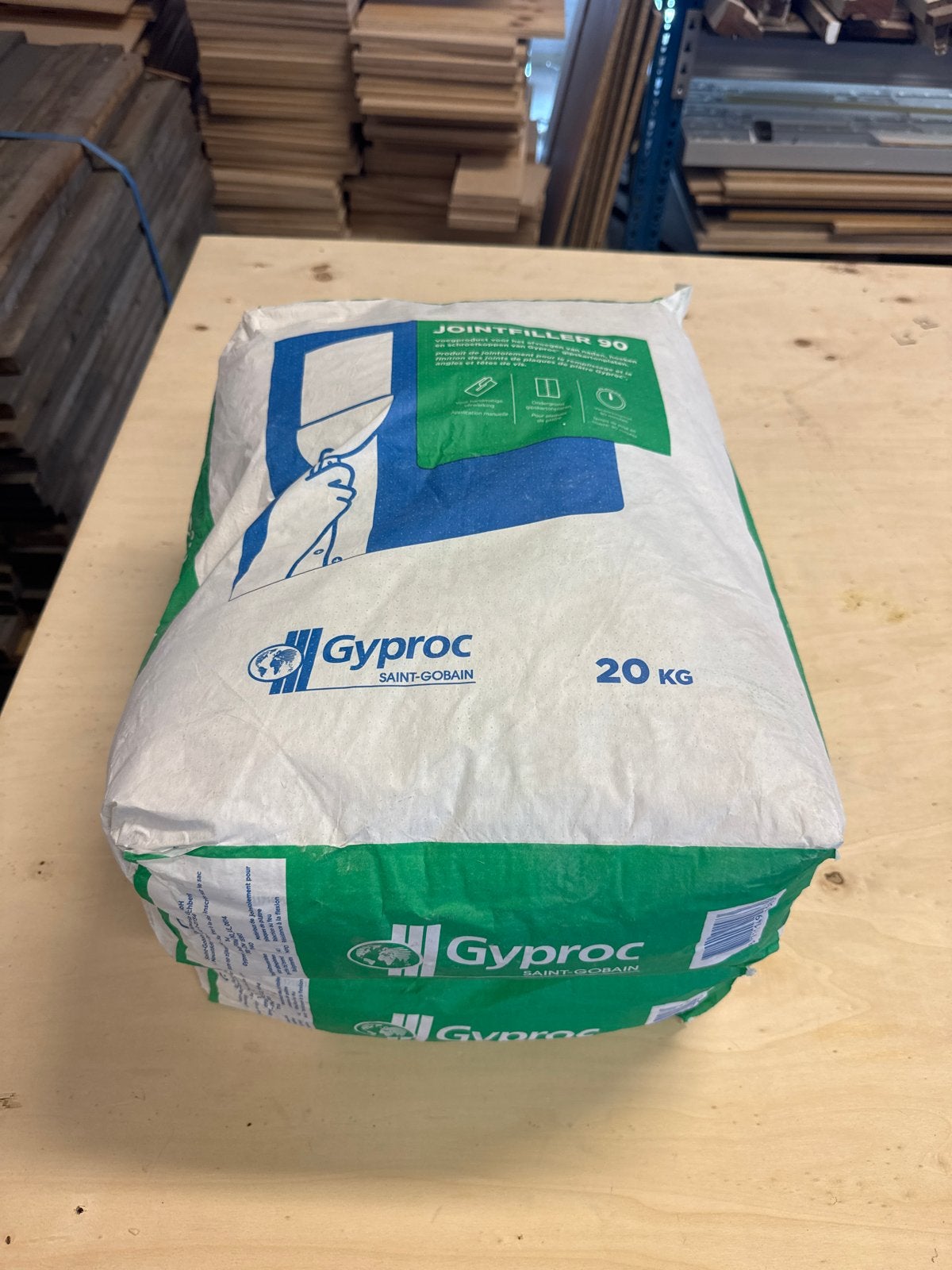 GYPROC jointfiller 90 20 kg, Ophalen