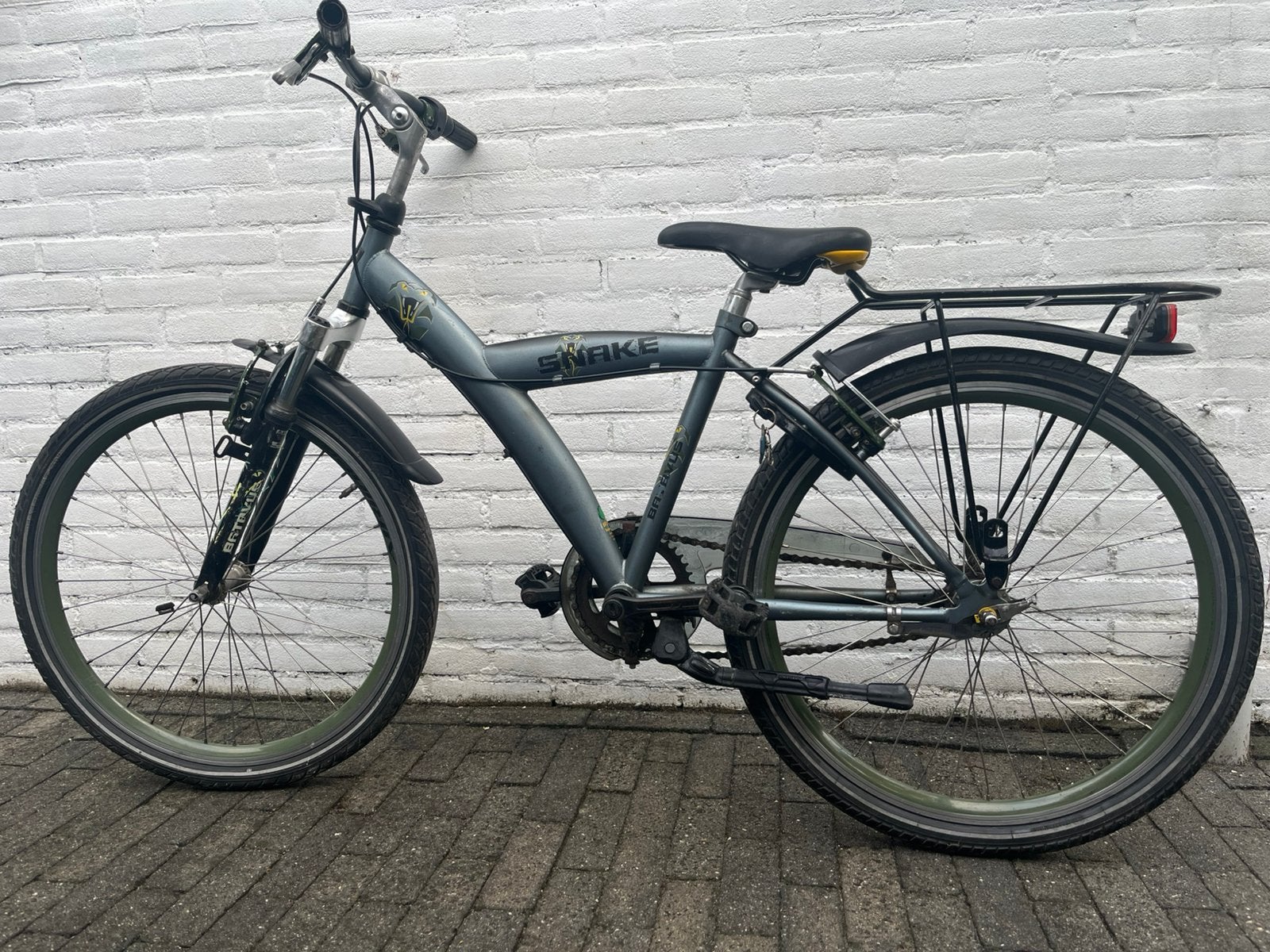 Stoere Batavus Snake, Ophalen, Zo goed als nieuw, 24 inch, Versnellingen