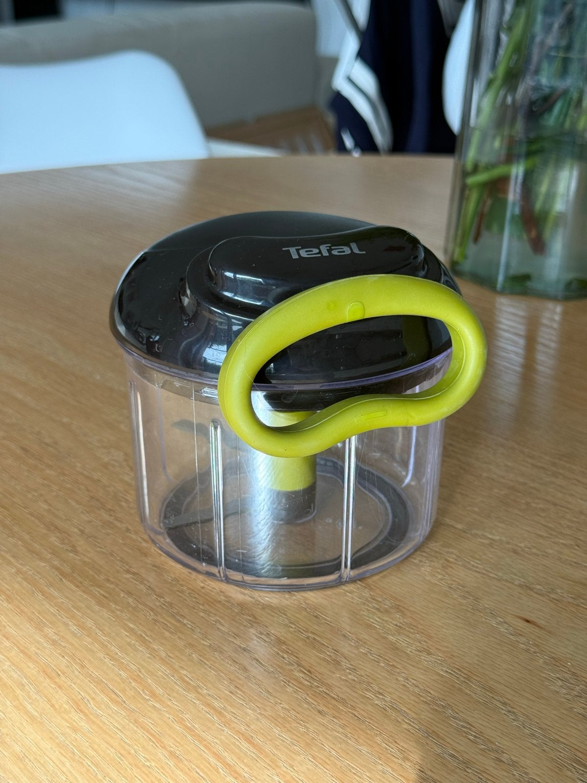 Tefal Hakmolen - Compact en Handig Keukenhulpje, Ophalen of Verzenden, Zo goed als nieuw, Vaatwasserbestendig, Minder dan 1 liter