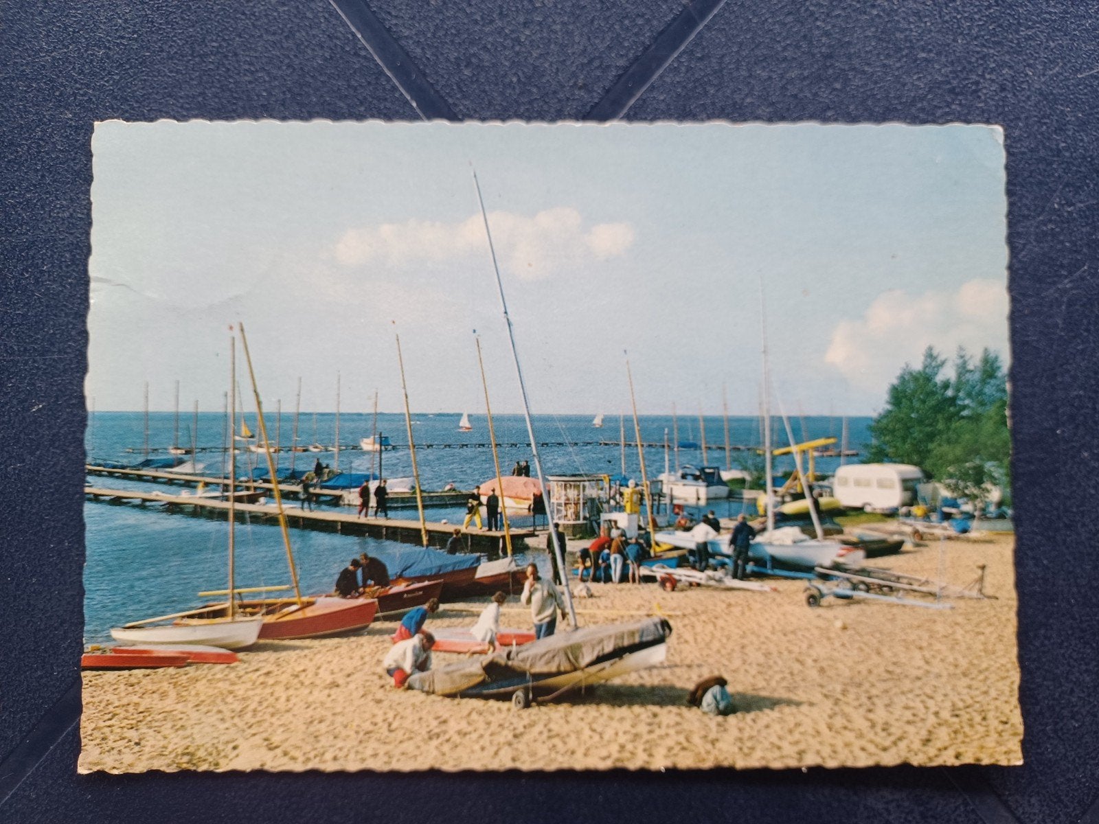 Nunspeet Camping 't Plashuis 1968, Ophalen of Verzenden, 1960 tot 1980, Gelopen, Gelderland