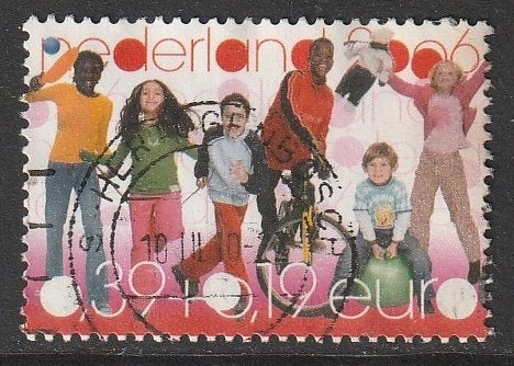 Nederland 2006 2445c Kind, Gest Den Bosch, Ophalen of Verzenden, Na 1940, Gestempeld