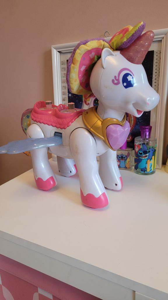 Vtech eenhoorn met pop, Ophalen of Verzenden, Gebruikt, Jongen of Meisje