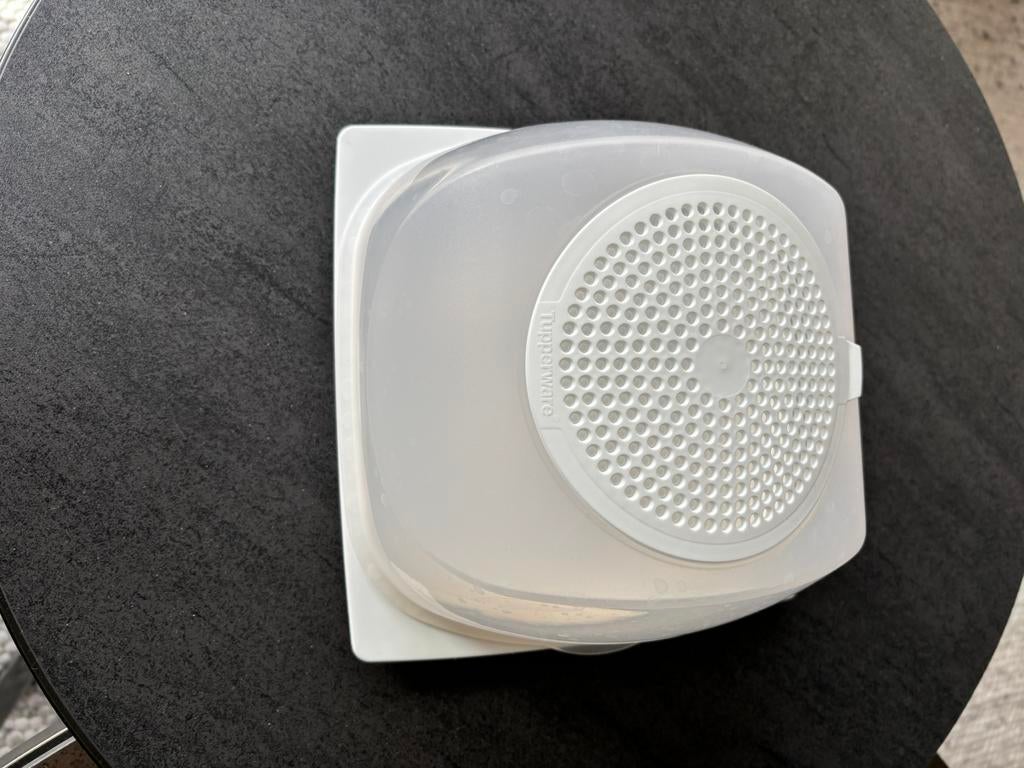 Tupperware kaas doos, Ophalen of Verzenden, Gebruikt, Wit, Overige typen