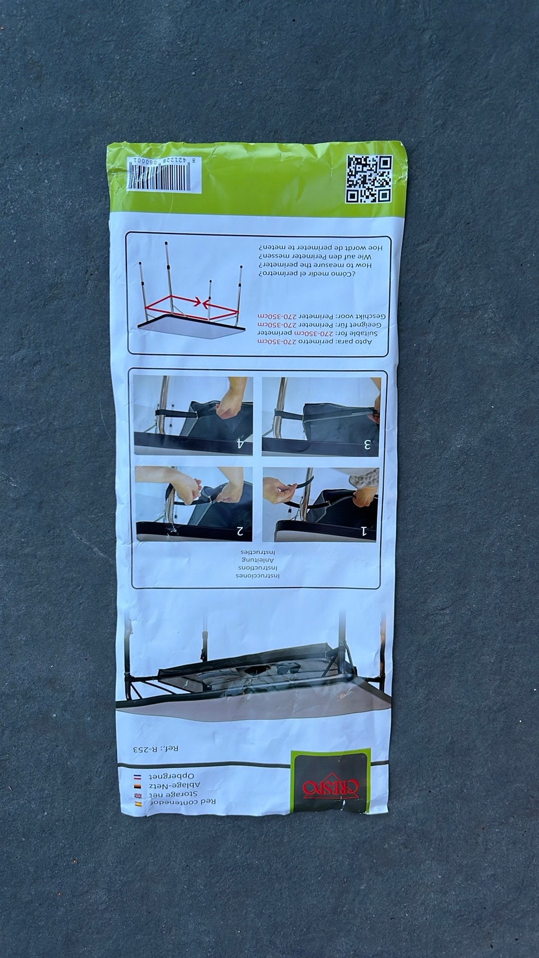 Opbergnet voor tafel, Ophalen of Verzenden, Nieuw