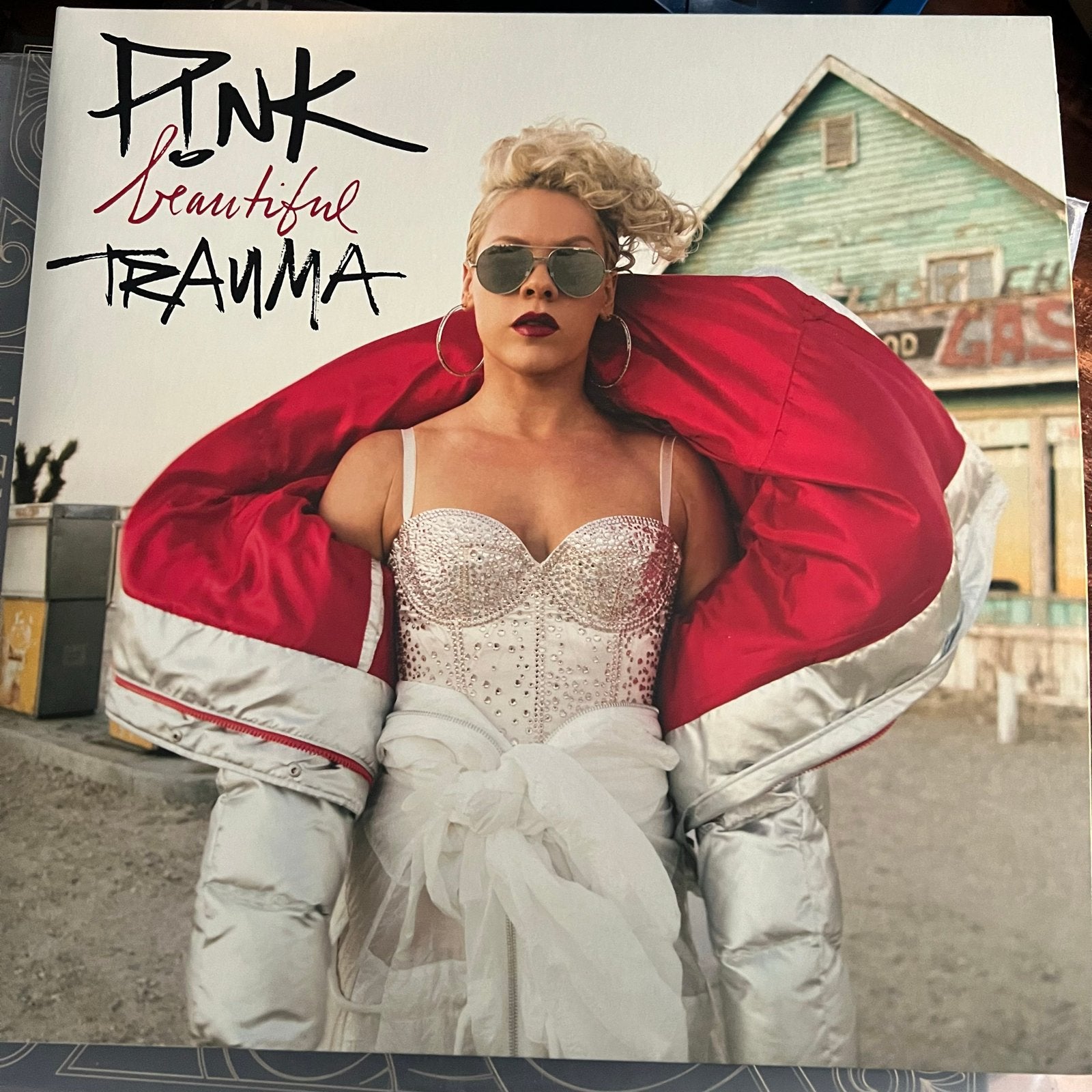 P!nk - Beautiful Trauma LP (Vinyl), Ophalen of Verzenden, 2010 - 2019, Zo goed als nieuw, 12 inch