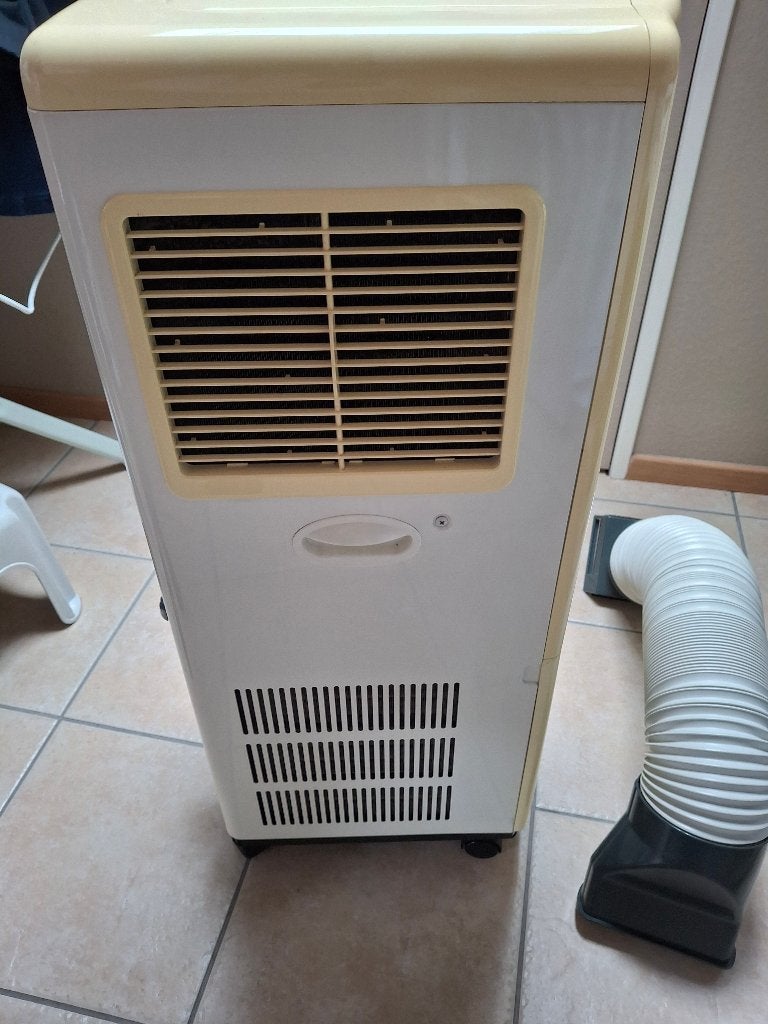 Verrijdbare Airco met wieltjes en opvangtank, Witgoed en Apparatuur, Luchtbehandelingsapparatuur, Ophalen, Gebruikt, Overige