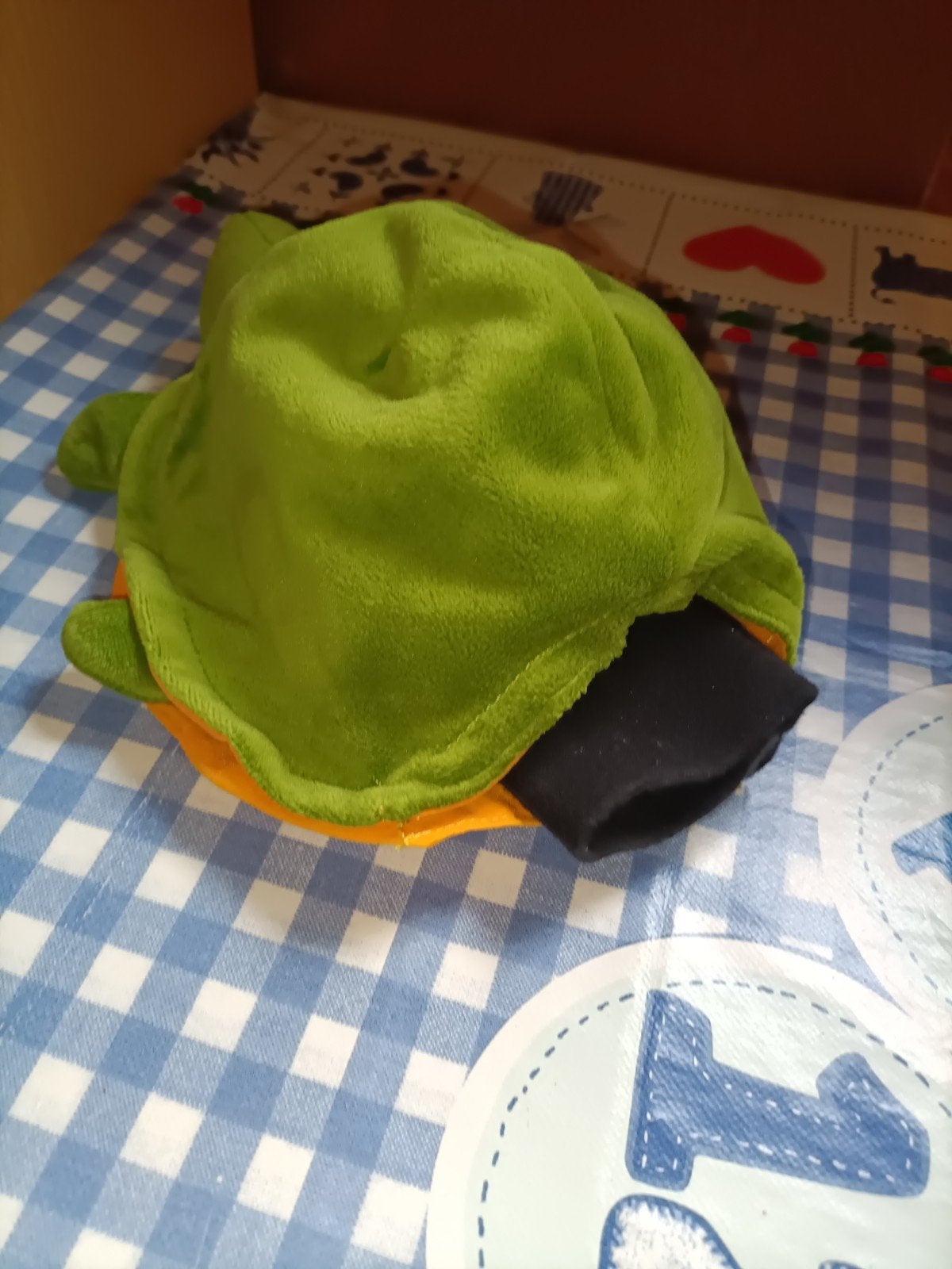 Schildpad handpop The Original Handpuppets 22 cm groot, Ophalen of Verzenden, Zo goed als nieuw, Overige typen