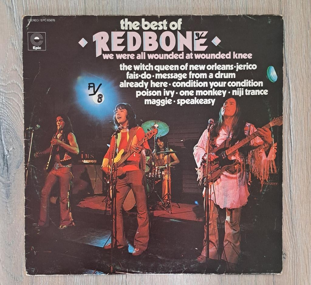 Redbone - The Best Of Redbone LP (1973), Gebruikt, Ophalen of Verzenden, 1970 - 1979, Complilatie