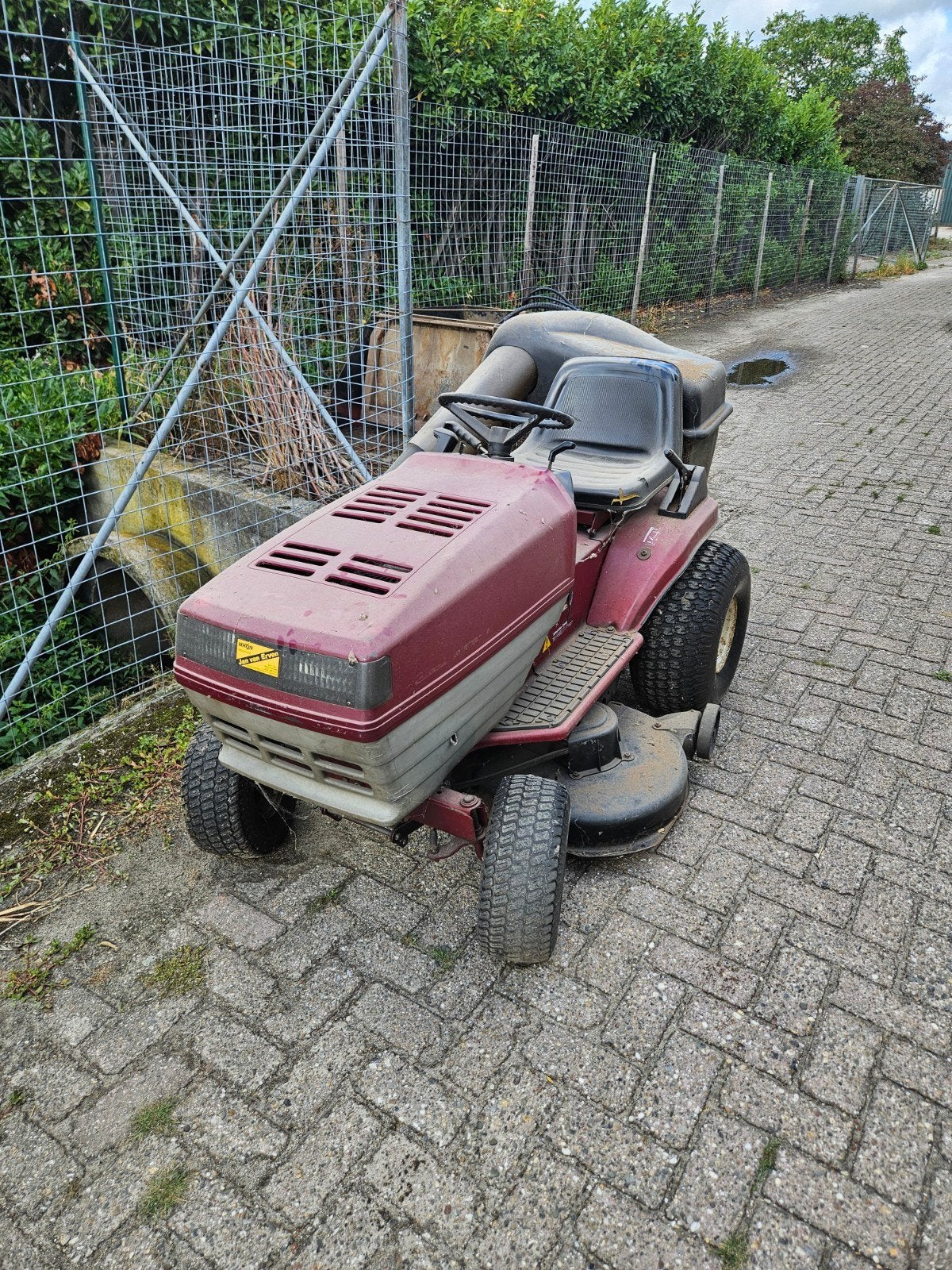 Noma dynamark Zitmaaier, Ophalen, Gebruikt, Mulchfunctie