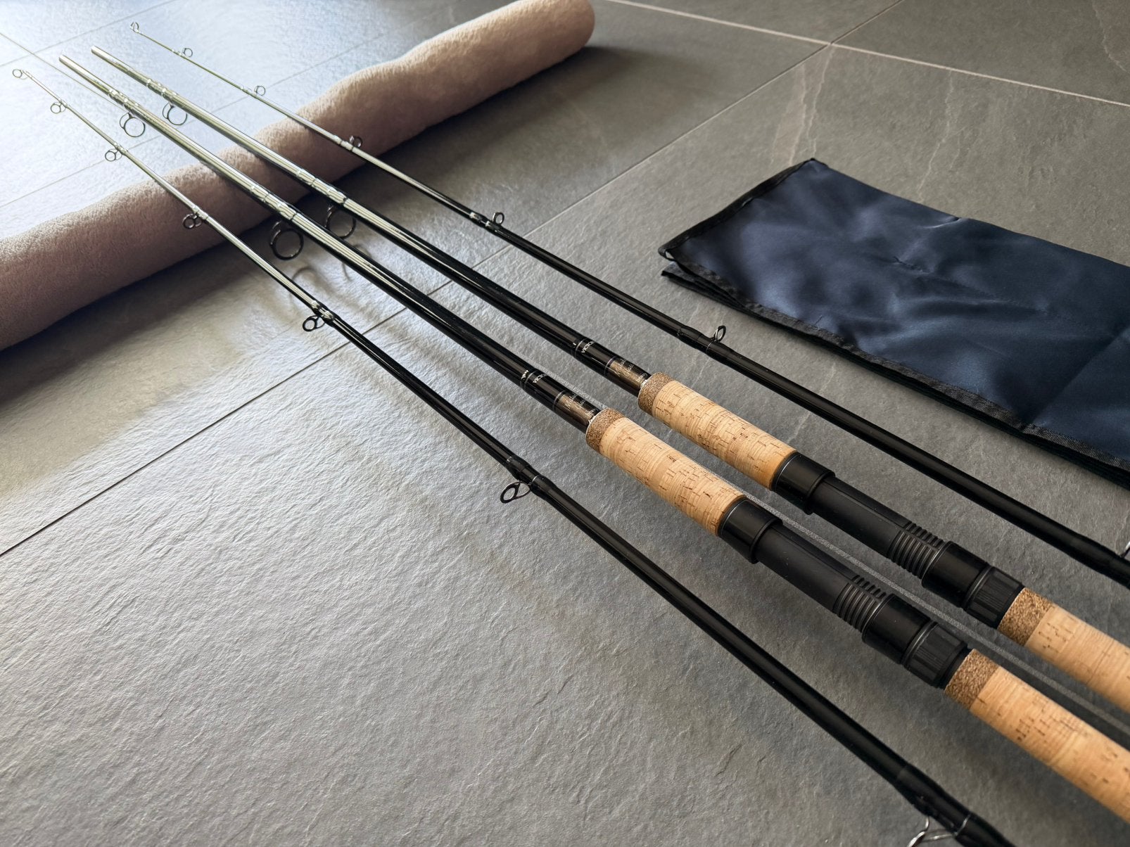 2 x Rod Visions Victory Matador Glass Heavy 11ft 2,25lb ZGAN, Watersport en Boten, Ophalen, Zo goed als nieuw, Complete set