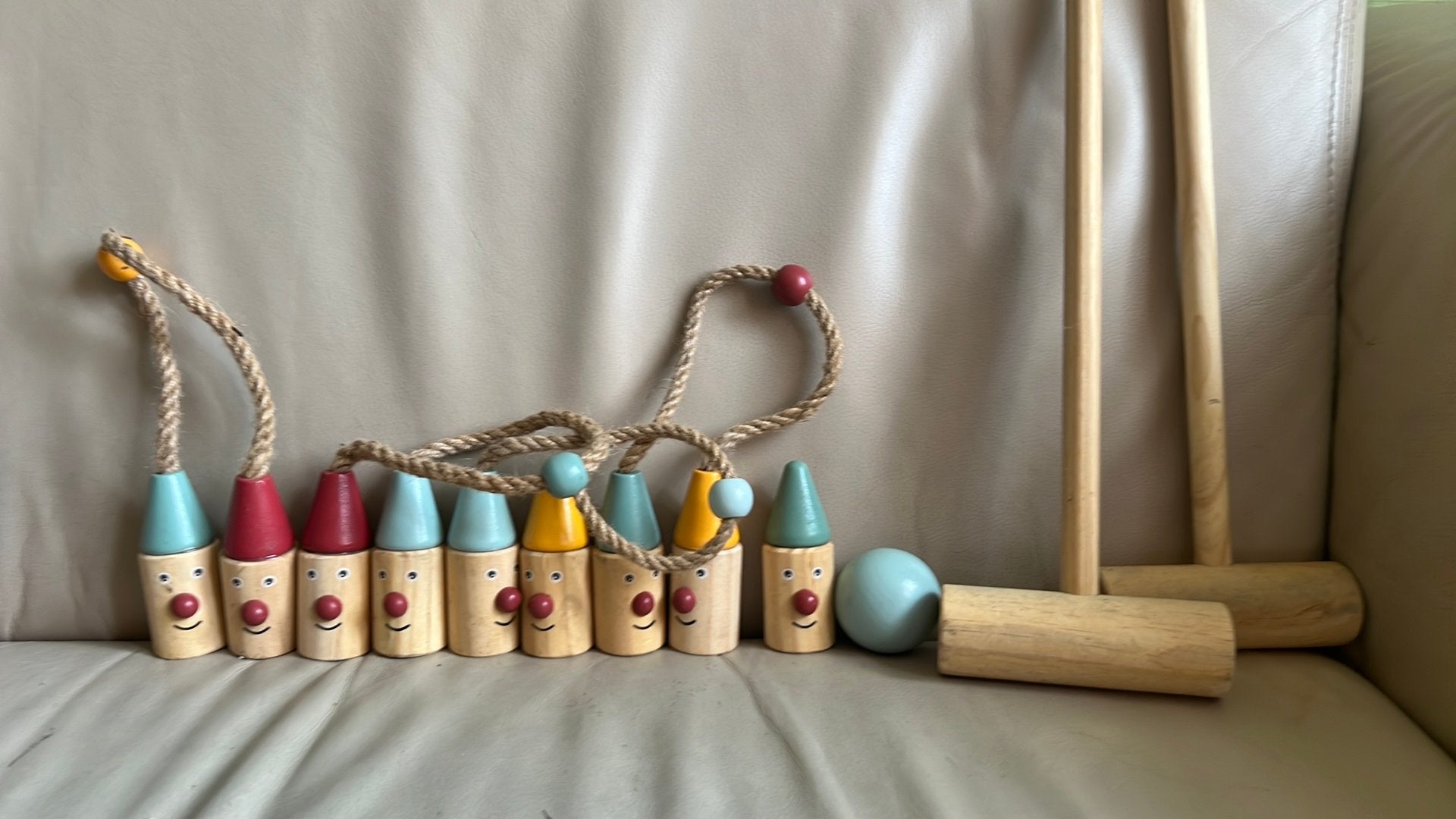 Croquet houten spel, Ophalen, Zo goed als nieuw, Overige typen