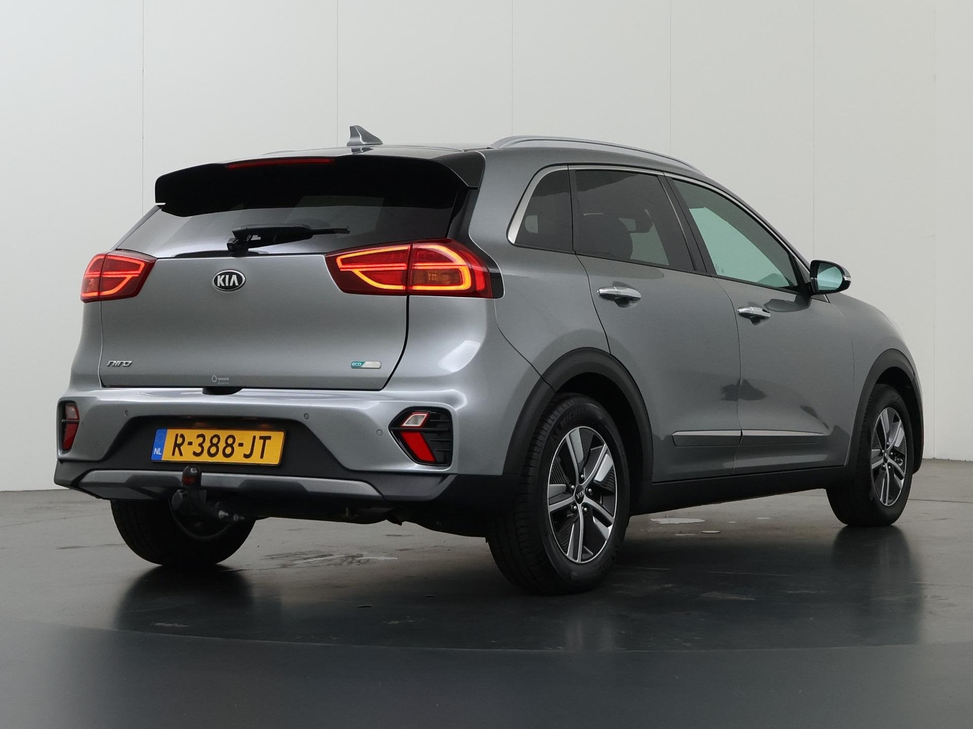 Kia Niro 1.6 GDi PHEV DynamicLine | Trekhaak | Navigatie | C, Auto's, Gebruikt, Leder en Stof, Plug-in hybride, Automatische klimaatregeling