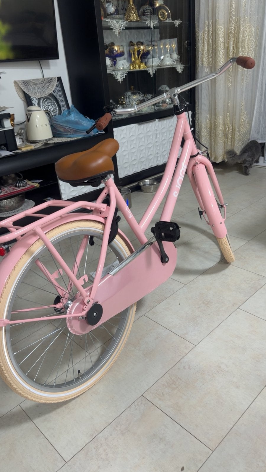 Foto 12 van SJOEF 24 inch meisjesfiets roze – nieuw, nooit gebruikt