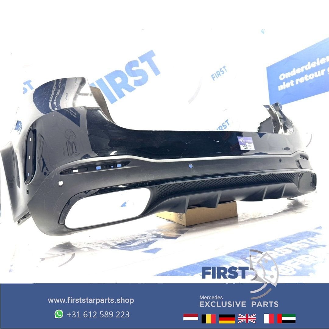 W167 GLE 63 AMG ACHTERBUMPER A1678851103 A1678858205 ZWART W, Gebruikt, -, Ophalen of Verzenden, Achter