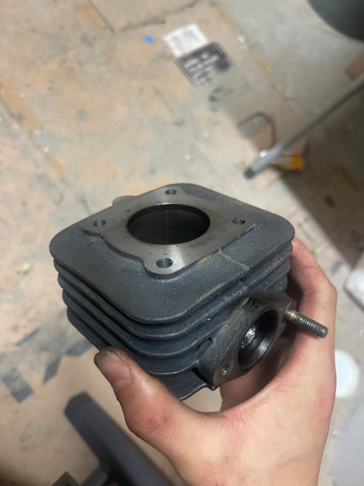 50cc Snel Piaggio AC, Ophalen of Verzenden, Zo goed als nieuw, Cilinder, Piaggio