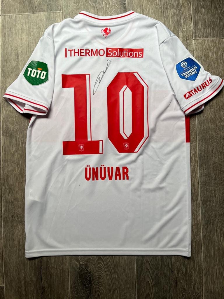 Fc Twente matchwornshirt Naci Unuvar tegen Almere City 23/24, Maat S, Ophalen of Verzenden, Gebruikt, Shirt