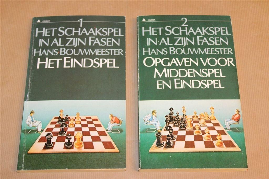 Schaak in al zijn Fasen 1 & 2 — Eindspel & Opgaven, Prisma, Ophalen of Verzenden, Gelezen, Watersport en Hengelsport
