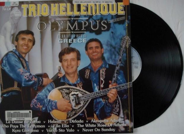 Trio Hellenique - Olympus - 15 greatest hits of Greece, 1980 - 1989, Ophalen of Verzenden, 12 inch, Gatefold hoes