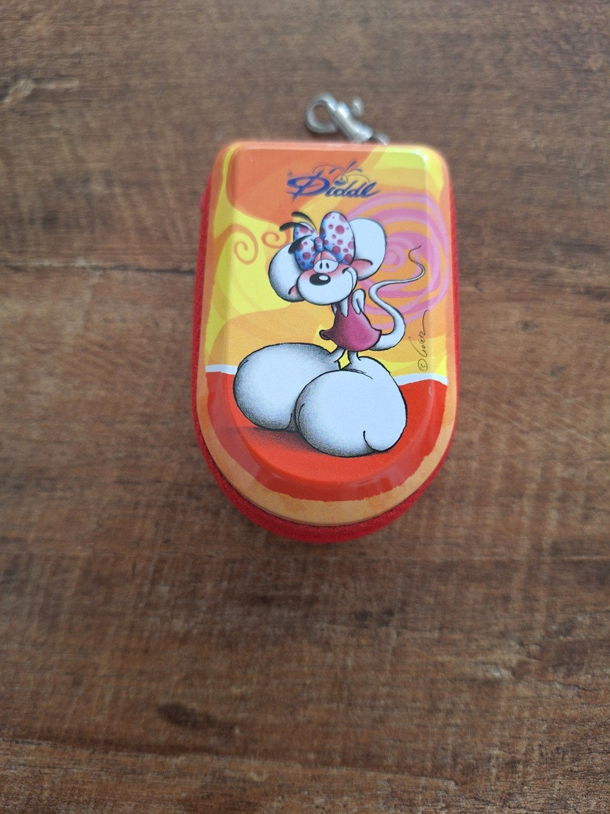 Diddl blikje met ritssluiting - Galupy en Diddlina, Verzamelen, Ophalen of Verzenden, Verschillende figuren, Nieuw, Overige typen
