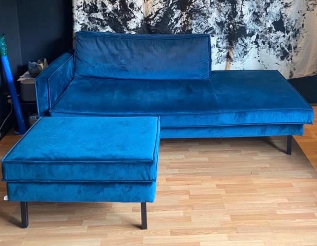 Bankstel hoekbank bank, Ophalen, Zo goed als nieuw, 75 tot 100 cm, Vierpersoons of meer