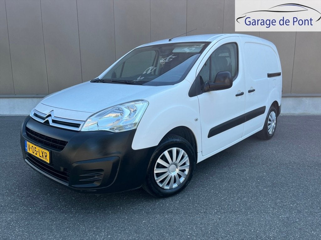 Citroen BERLINGO 1.6 VTI Benzine, airco, schuifdeuren, zeer, Auto's, Bestelauto's, Gebruikt, Euro 6, 4 cilinders, Citroën