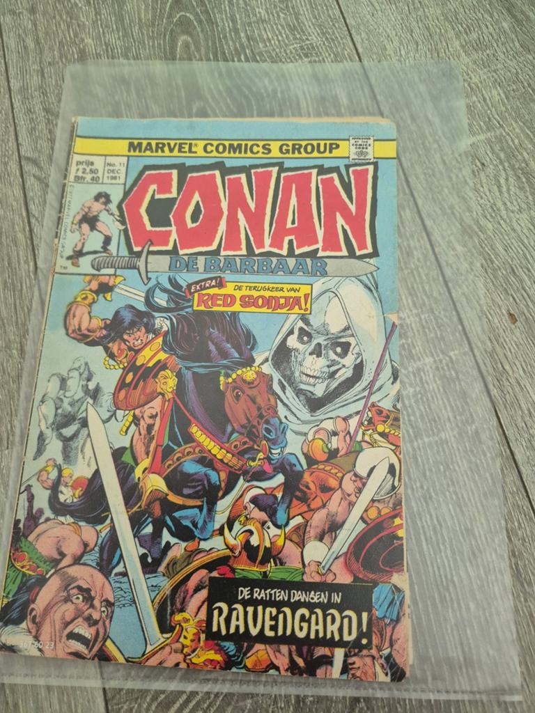 Conan de Barbaar - Marvel Comics Group - Nr. 1 (1981), Roy Thomas, Amerika, Ophalen of Verzenden, Gelezen