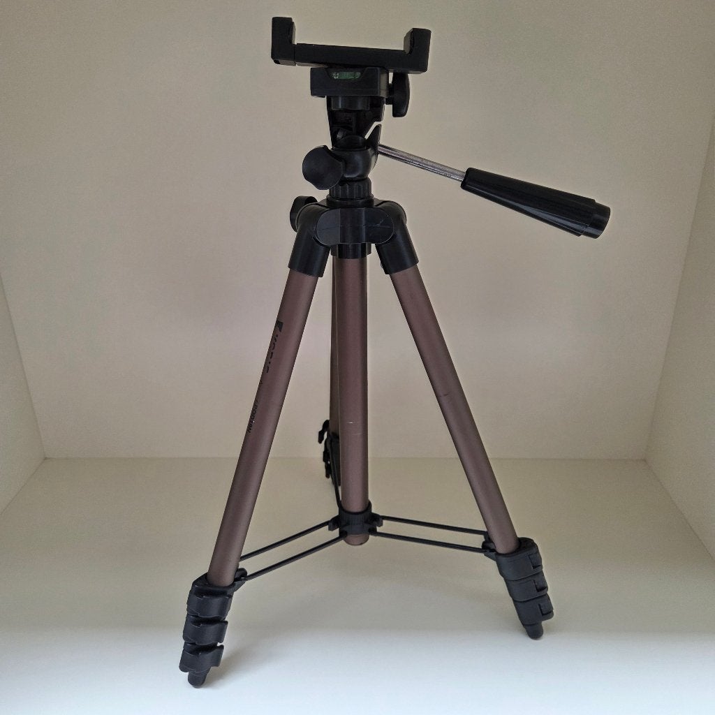 König KN‑TRIPOD19N – lichtgewicht foto/video statief, Overige merken, 125 cm of minder, Inclusief draagtas, Zo goed als nieuw