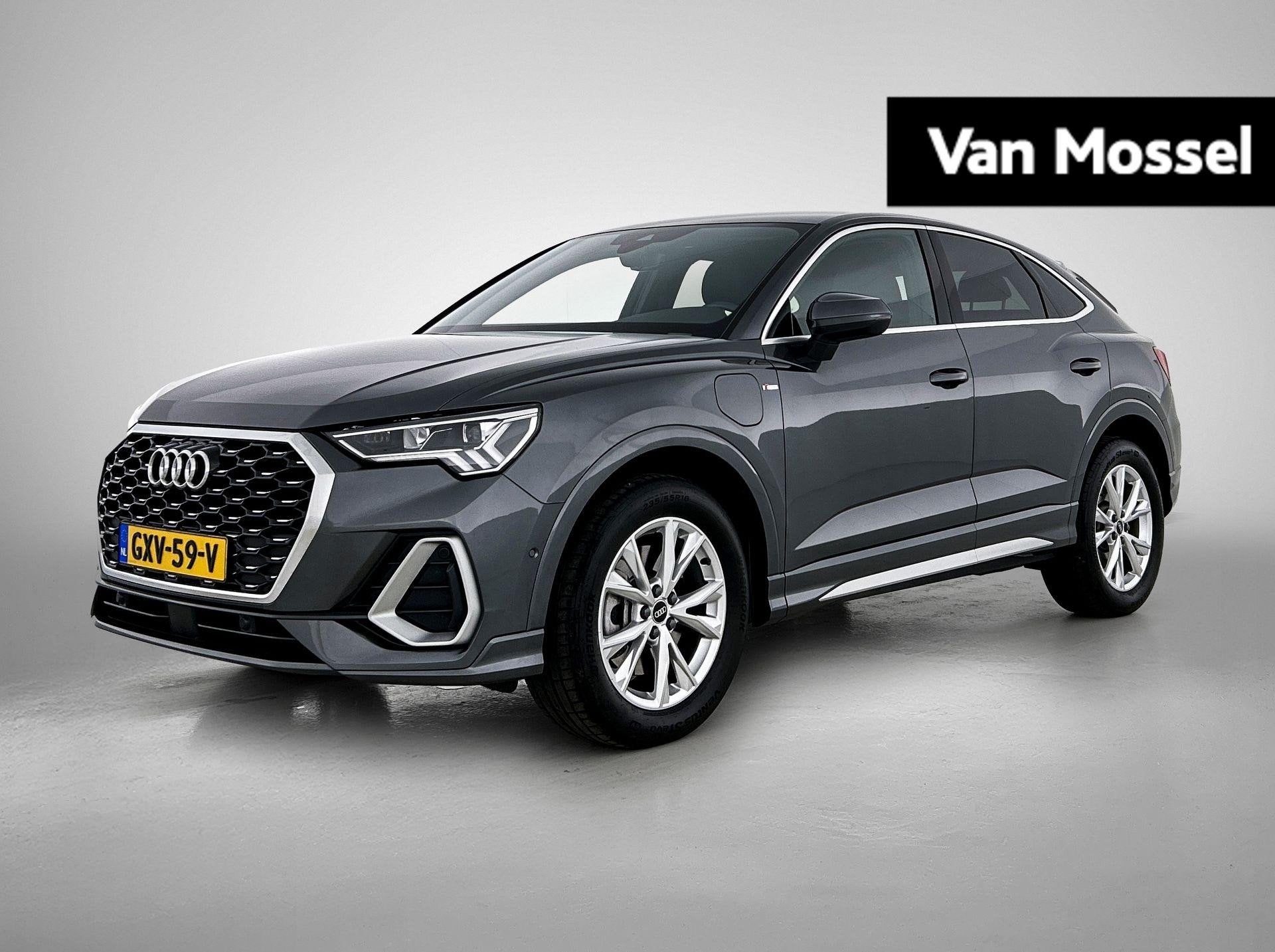 Audi Q3 Sportback 45 TFSI e S Edition | Adaptive cruise cont, Auto's, Audi, 12 maanden, Gebruikt, Hybride Elektrisch/Benzine, 13 kWh