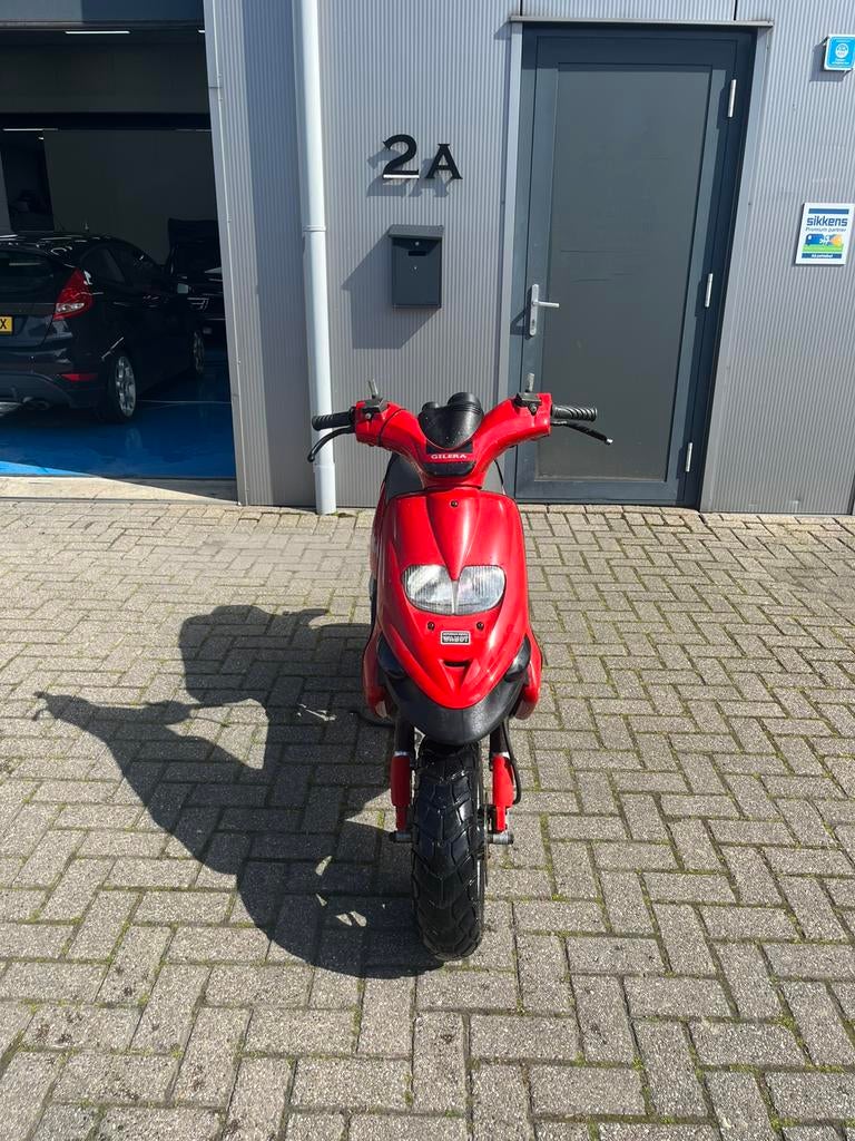 Gilera stalker 50cc DD snel, Fietsen en Brommers, Ophalen, Zo goed als nieuw, Benzine, Gilera